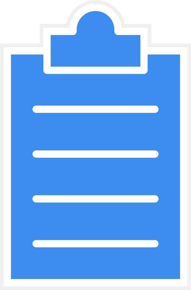 Clipboard Icon Style vector