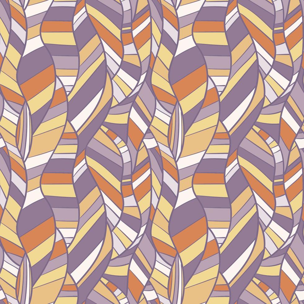 Seamless pattern background with abstract waves. Sea pattern vector