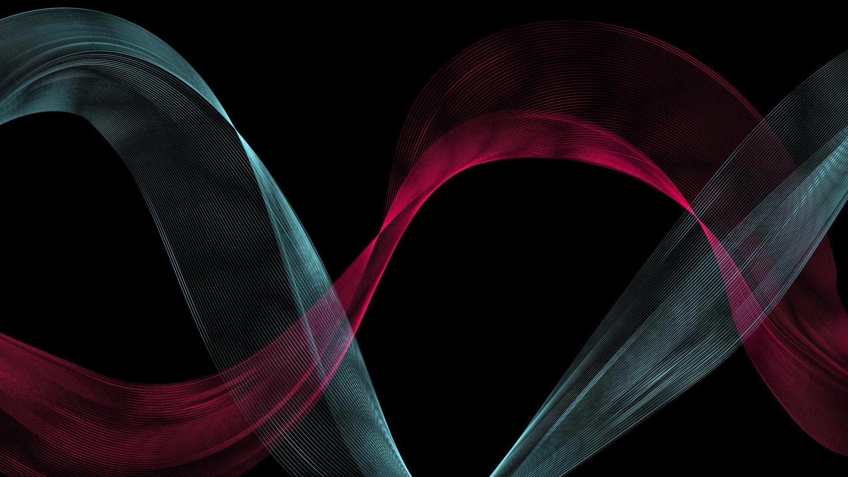 abstracto verde y rojo hermoso digital digital moderno mágico brillante energía eléctrica láser neón textura con líneas y ondas rayas, fondo vector