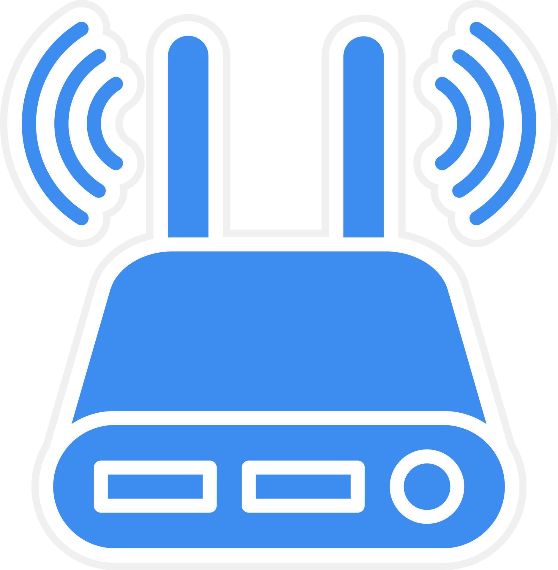 Modem Icon Style 13274955 Vector Art at Vecteezy