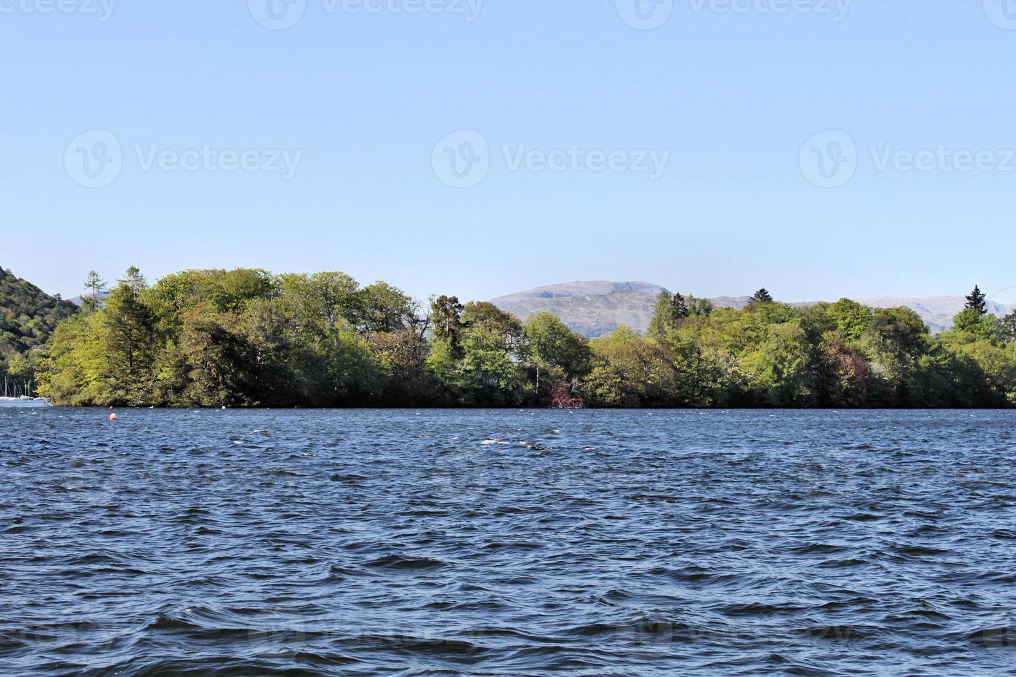 A view of Lake Windermere in the Lake District photo