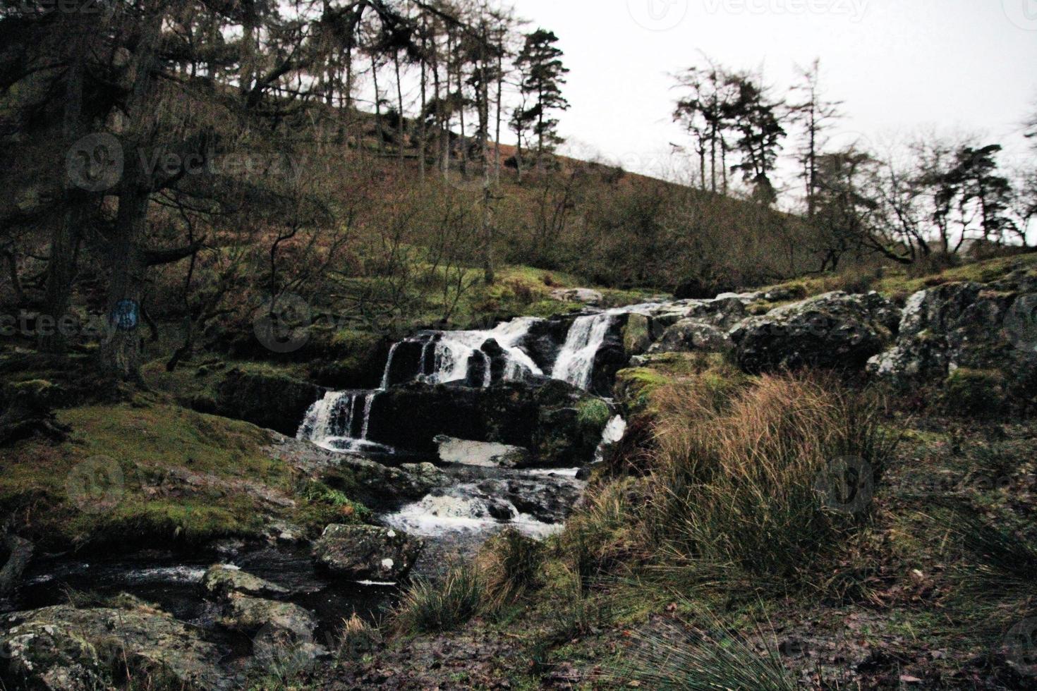 A view of North wales on a murky day photo