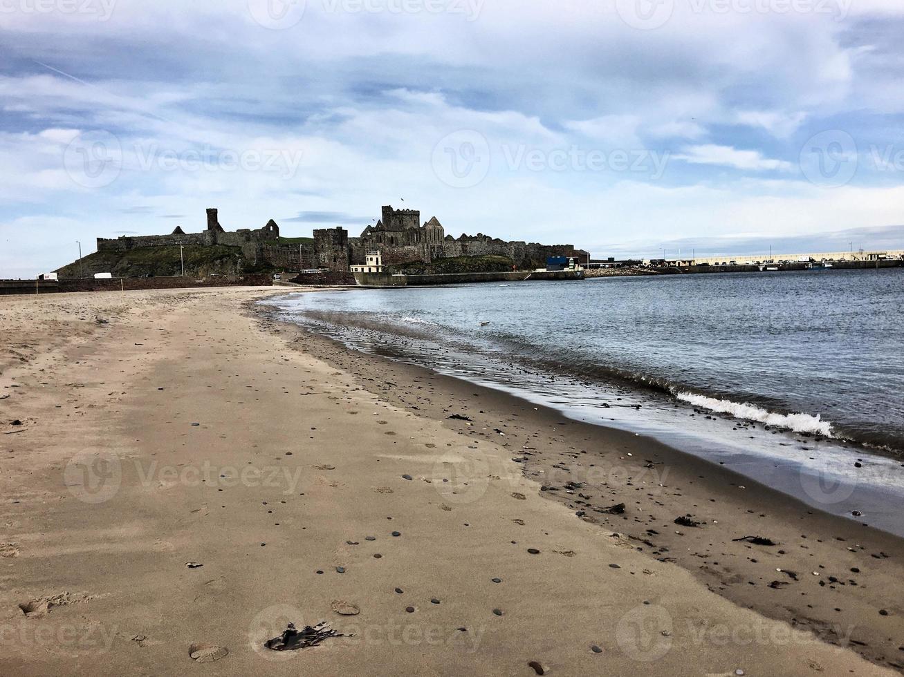 A view of the Isle of Man in the summer photo