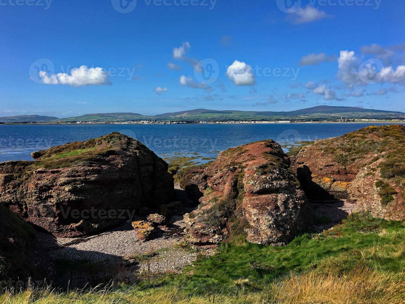 A view of the Isle of Man in the summer photo