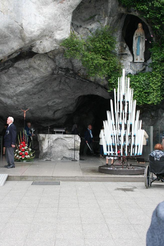 Lourdes in France in 2011. A view of Lourdes in France photo