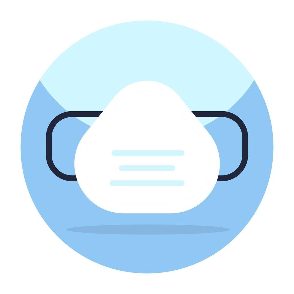Modern design icon of face mask vector
