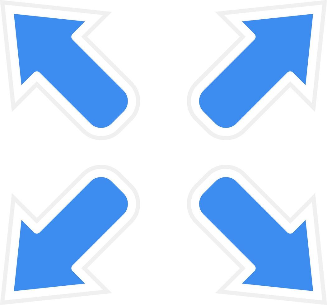 Maximize Icon Style vector