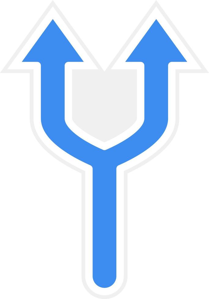 Split Icon Style vector