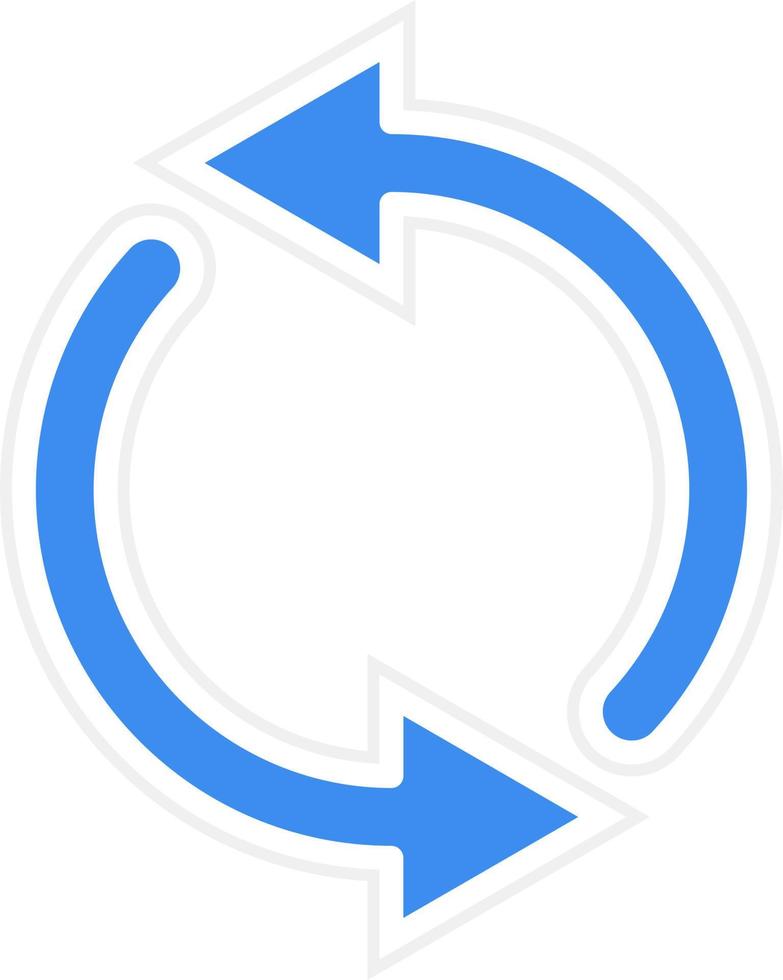 Loop Icon Style vector