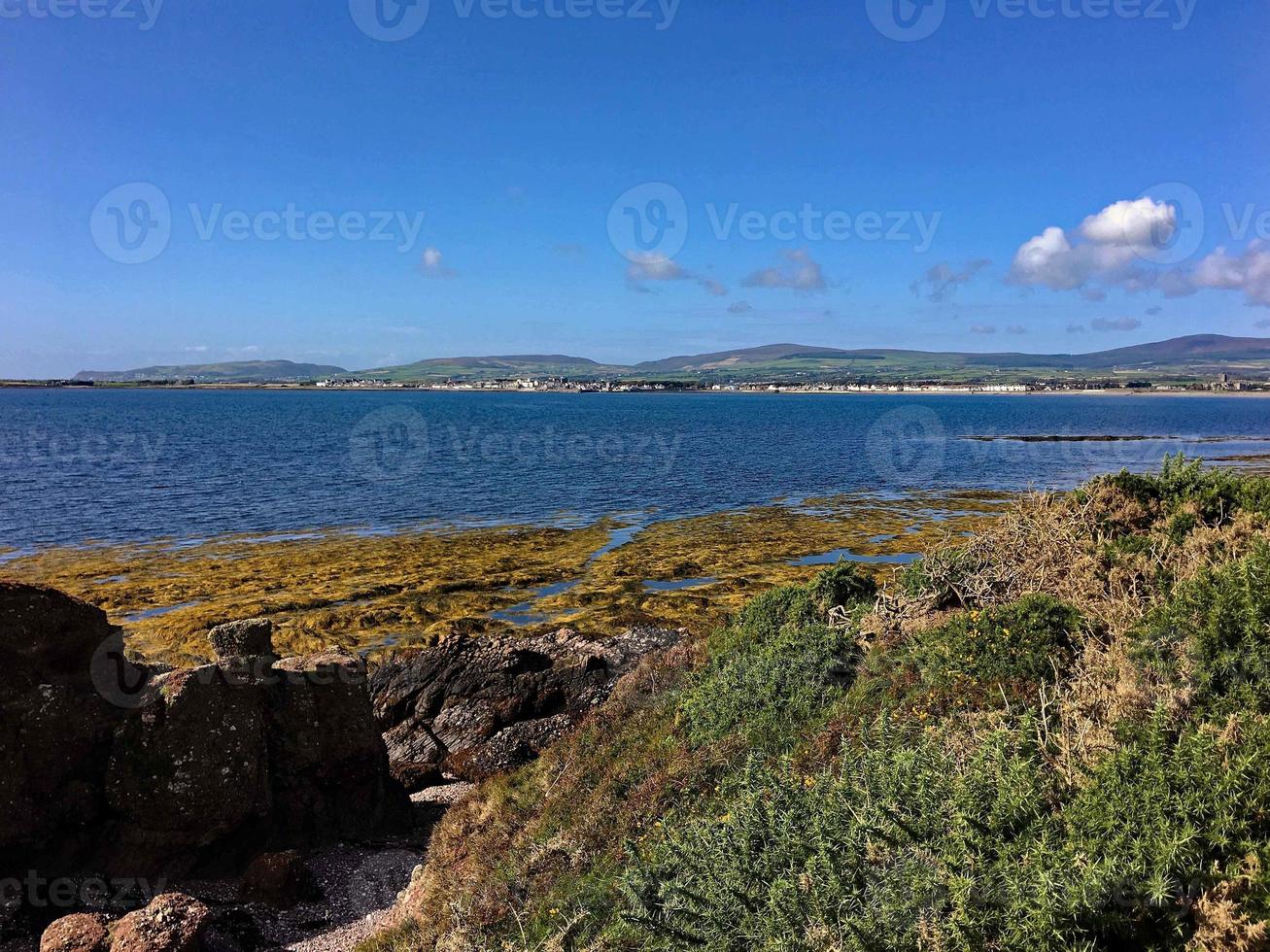 A view of the Isle of Man in the summer photo