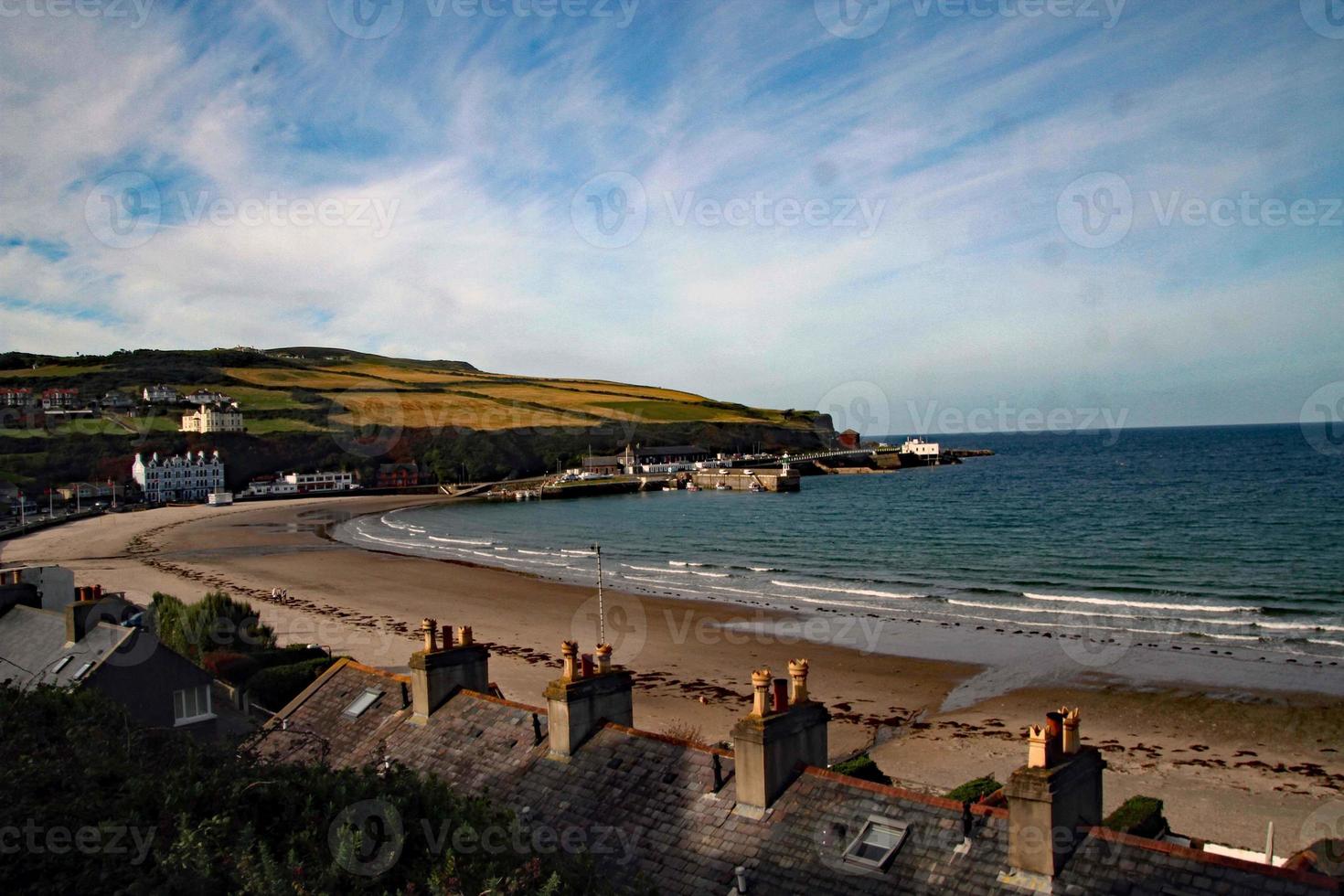 A view of the Isle of Man in the summer photo