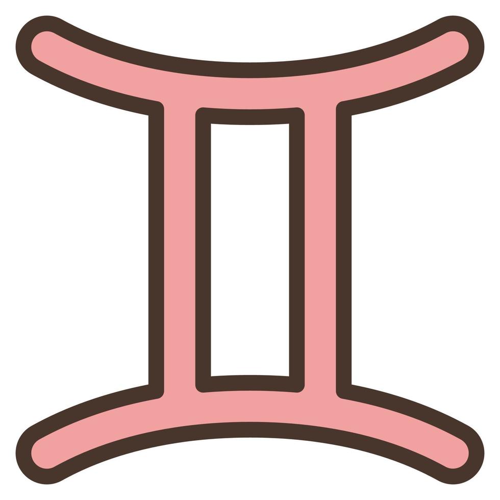 gemini clip art icon vector