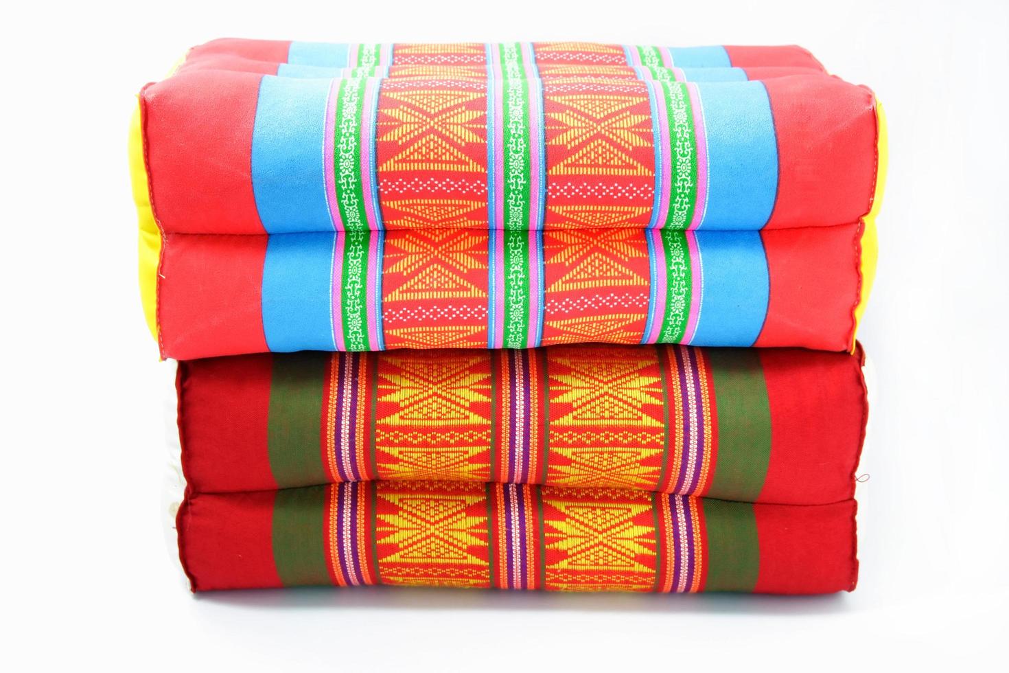 Thai Pillow isolated on white 13276510 Stock Photo at Vecteezy