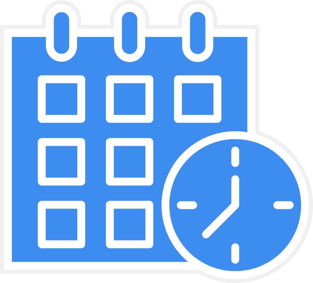 Schedule Icon Style vector