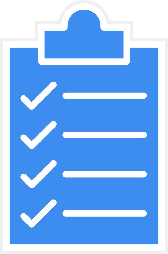 checklist Icon Style vector