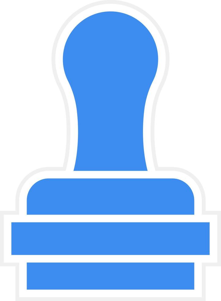 Stamp Icon Style vector