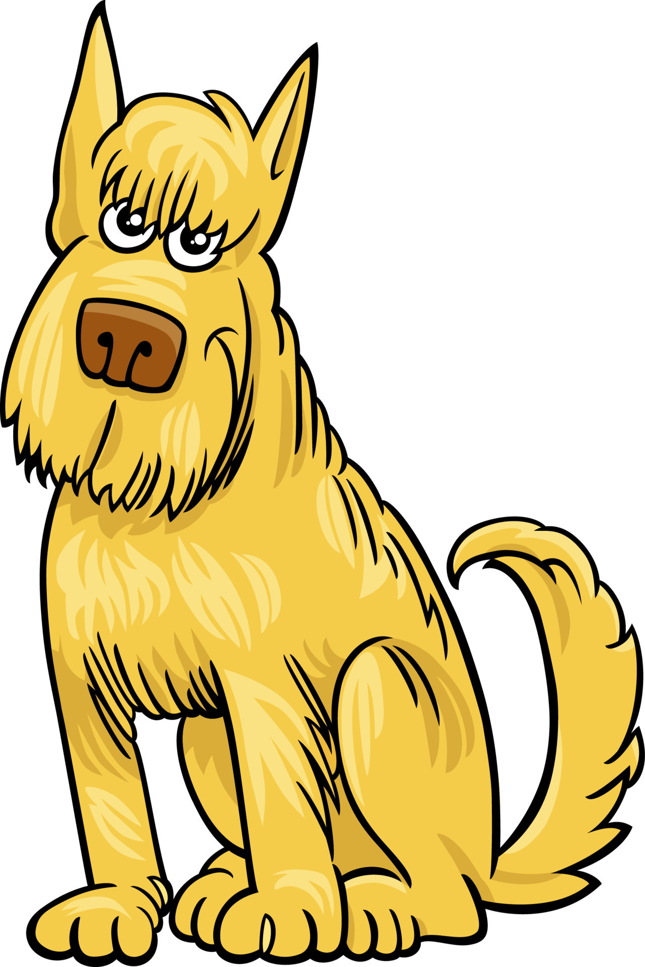 cartoon yellow shaggy dog comic animal character 13276849 Vector Art at Vecteezy cartoon yellow shaggy dog comic animal character 13276849 Vector Art at Vecteezy