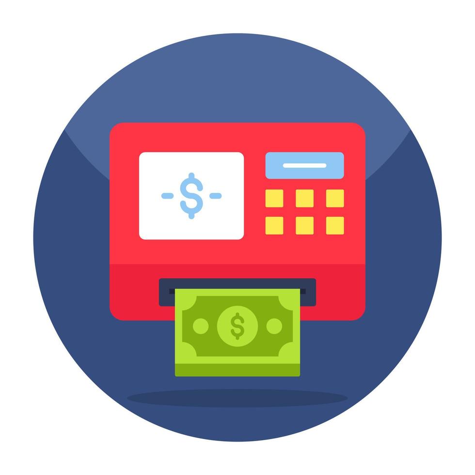 Perfect design icon of money withdrawal vector