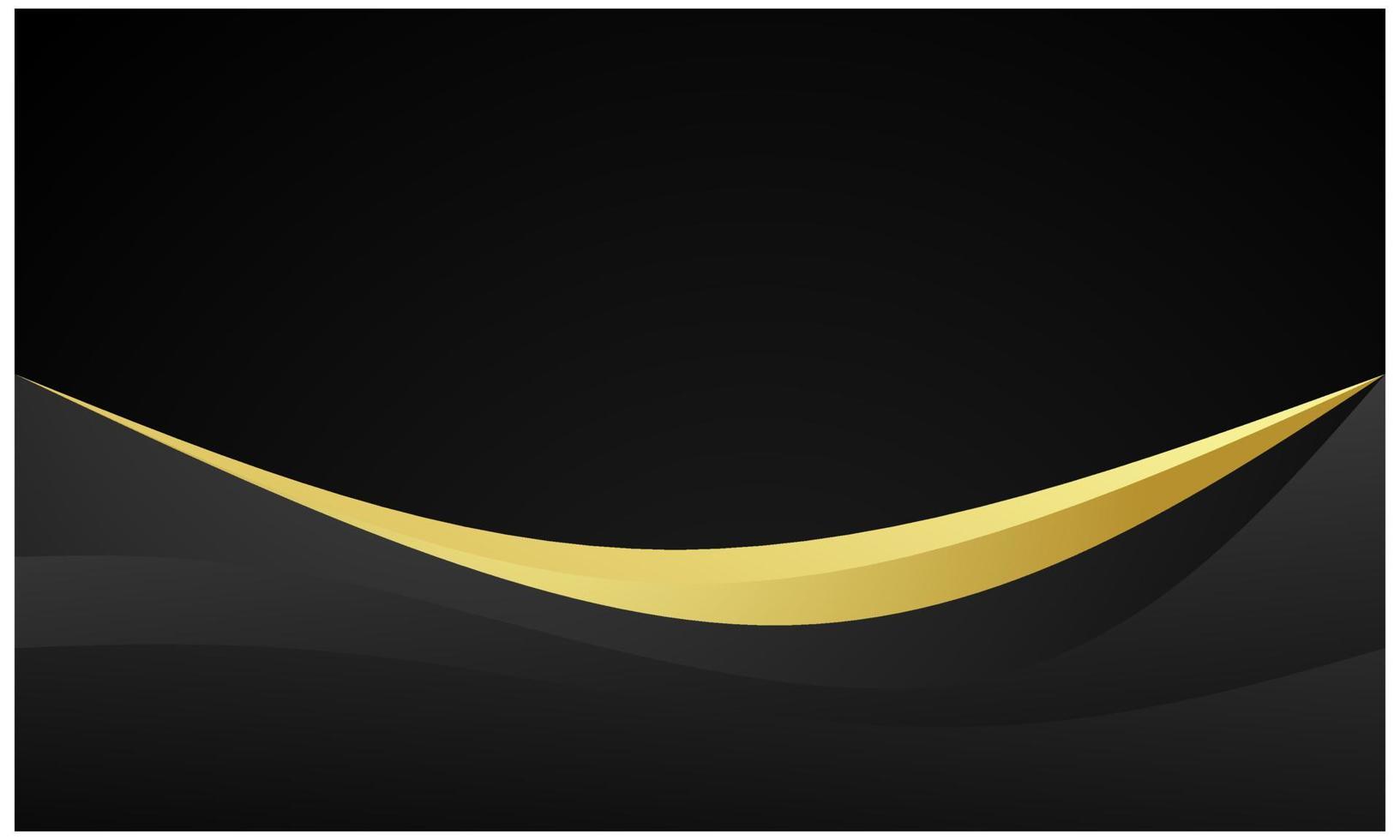 Stylish black wavy background for business cards, presentations, banners etc vector