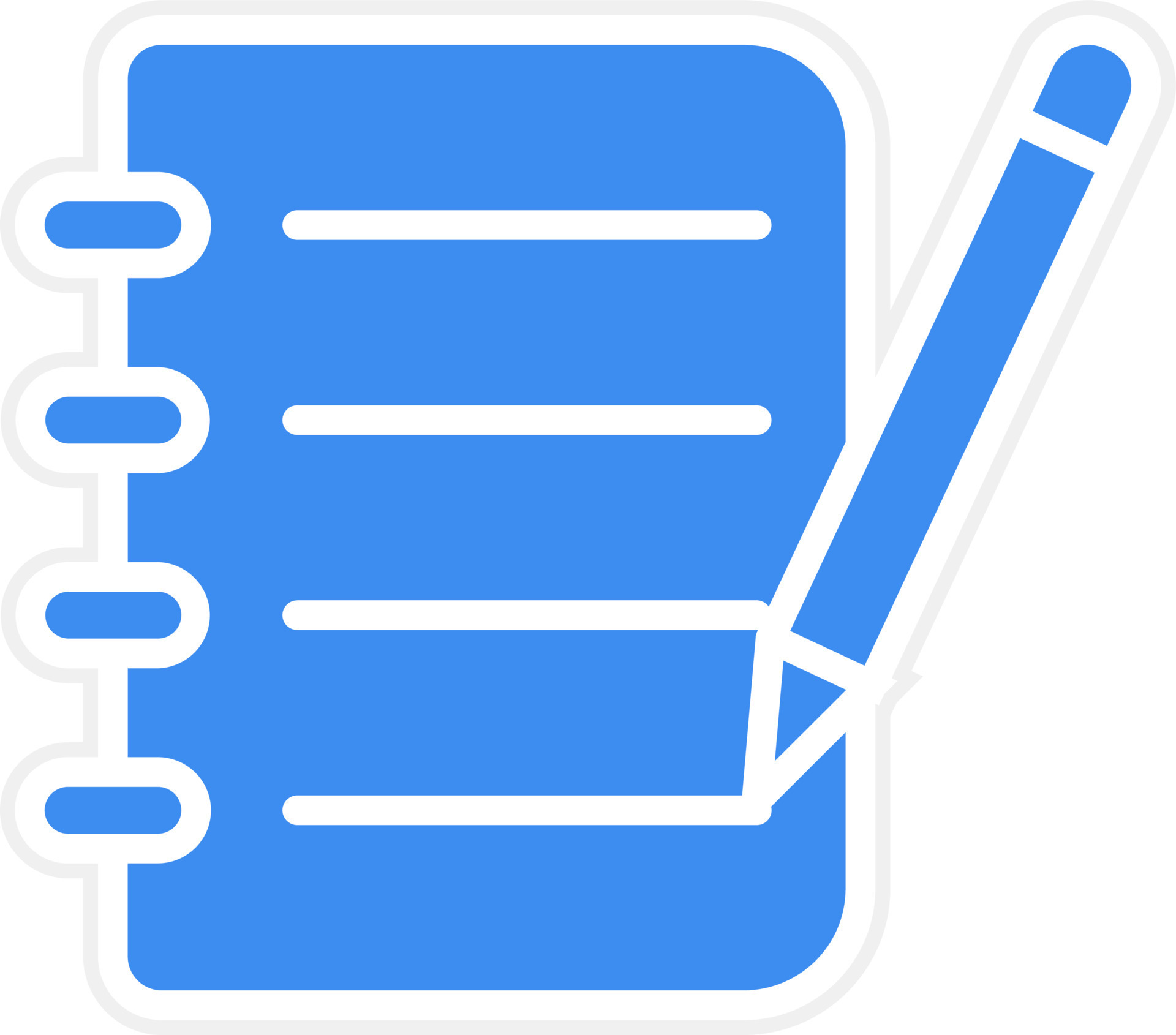 Notebook Icon Style 13278216 Vector Art at Vecteezy