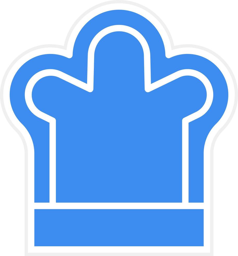 Chef Hat Icon Style vector