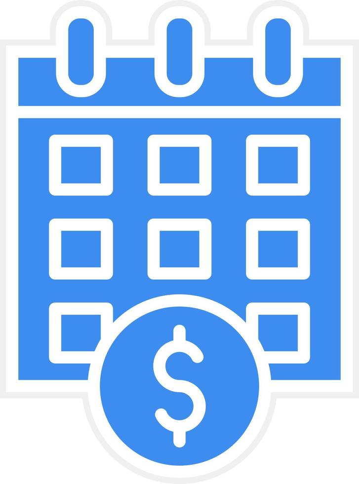 Payment Day Icon Style vector
