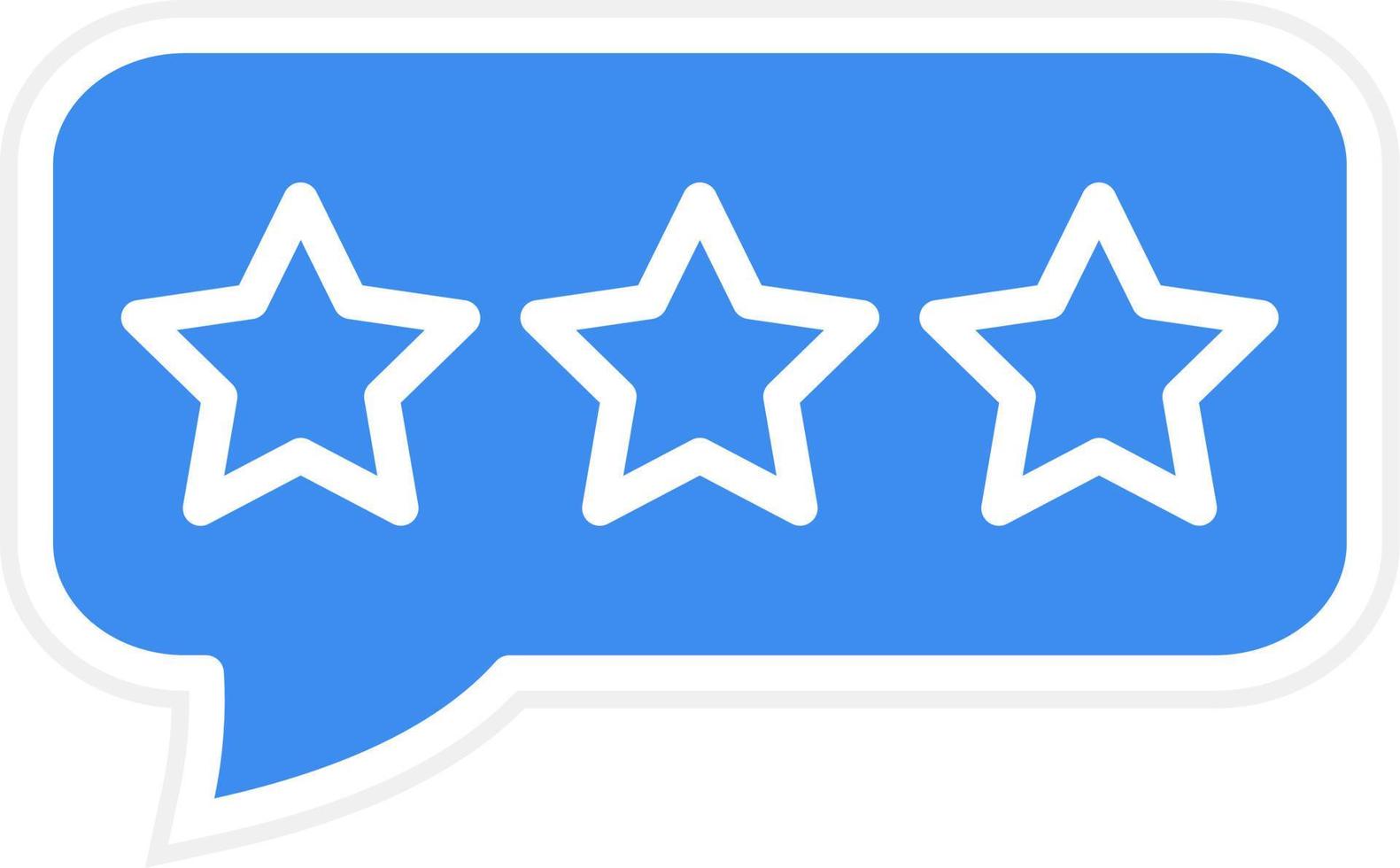 Product Rating Icon Style vector