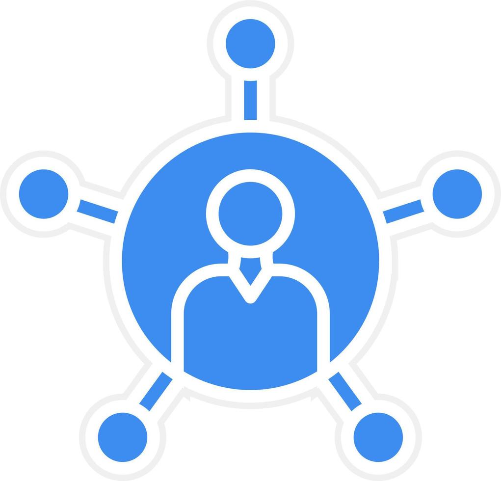 Networking Icon Style 13278779 Vector Art at Vecteezy