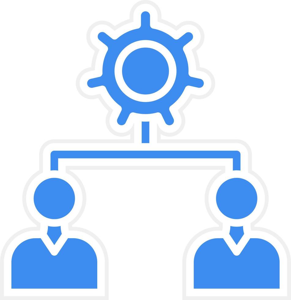 Management Icon Style vector