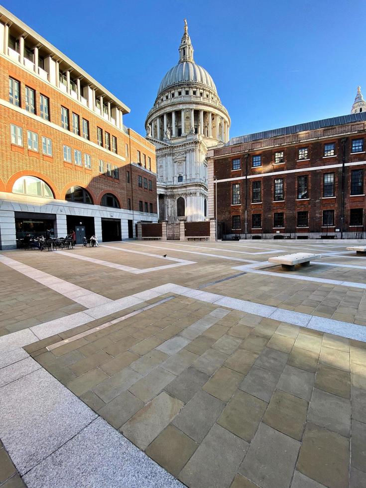 London in the UK in 2022. A view of St Pauls Cathedral photo