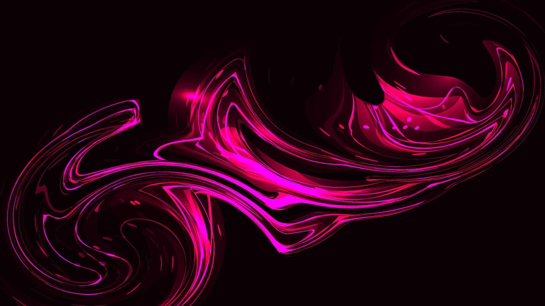 Violet abstract background of various lines and stripes of waves of splashes and bursts of energy sparkling magical electric. Texture. Vector illustration