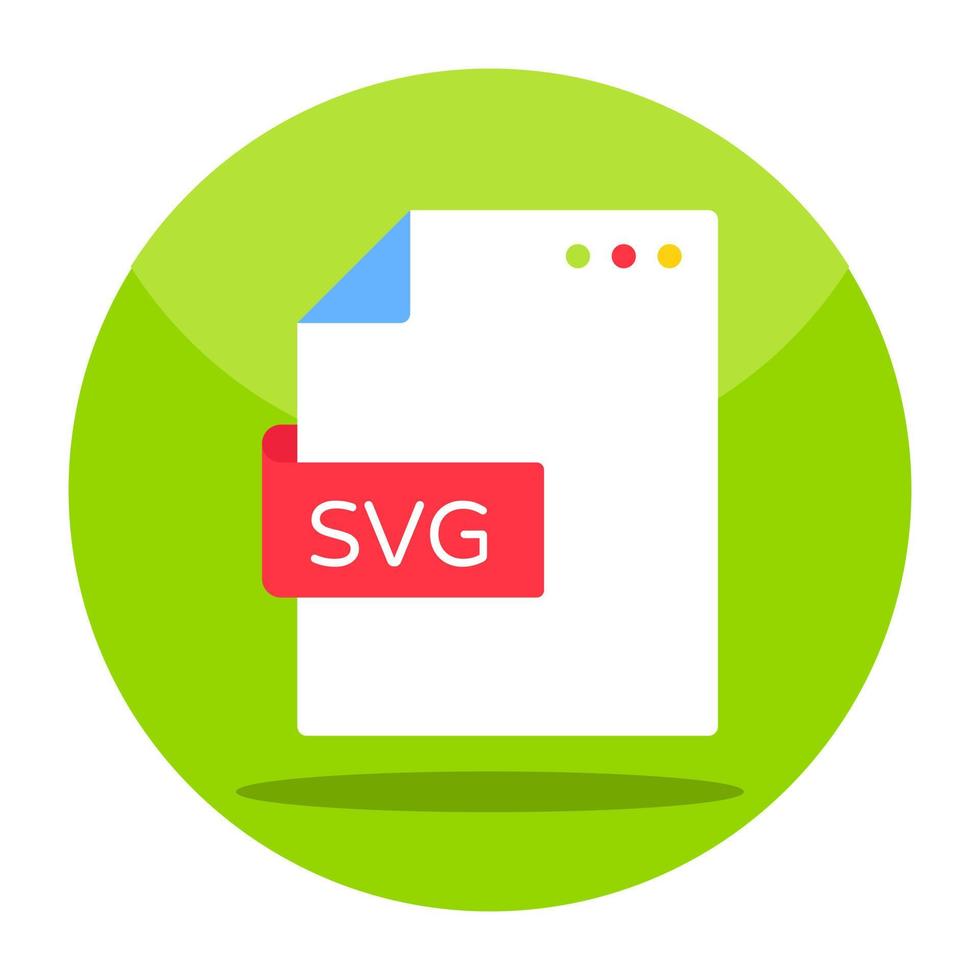 An icon design of SVG  file vector