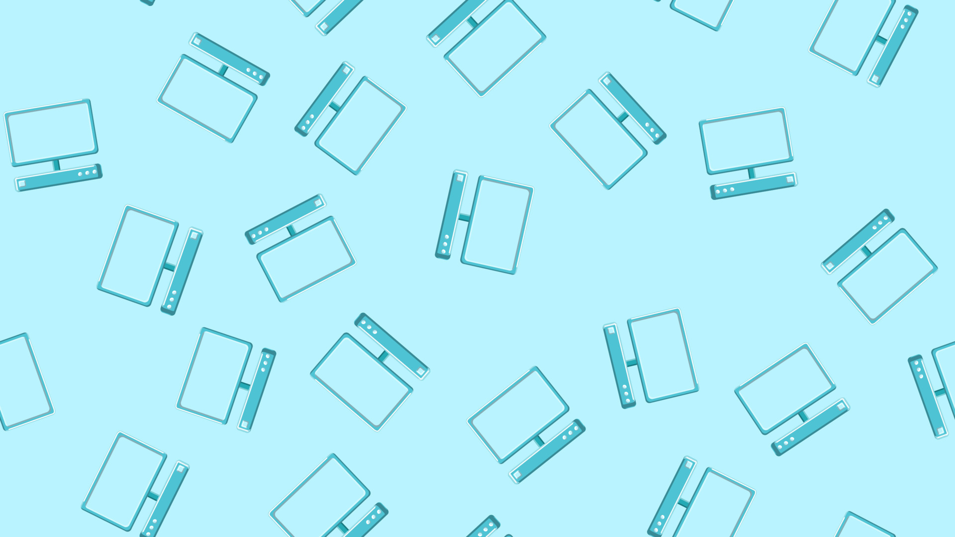 Seamless pattern texture of endless repetitive modern digital laptop