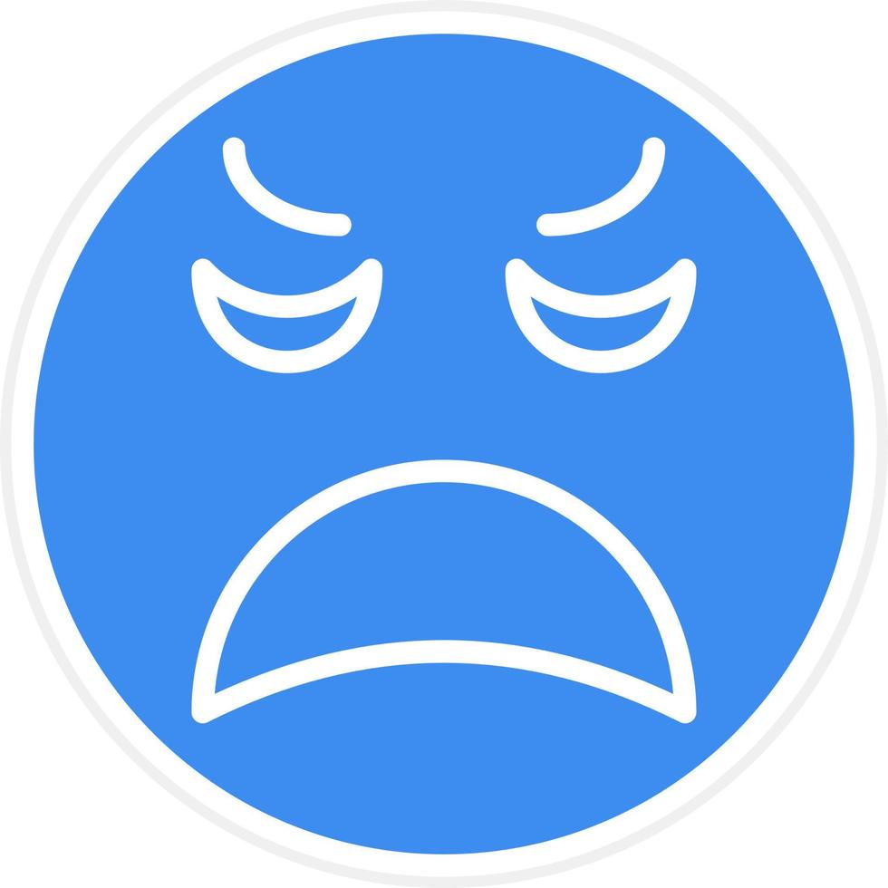 Sad Icon Style vector
