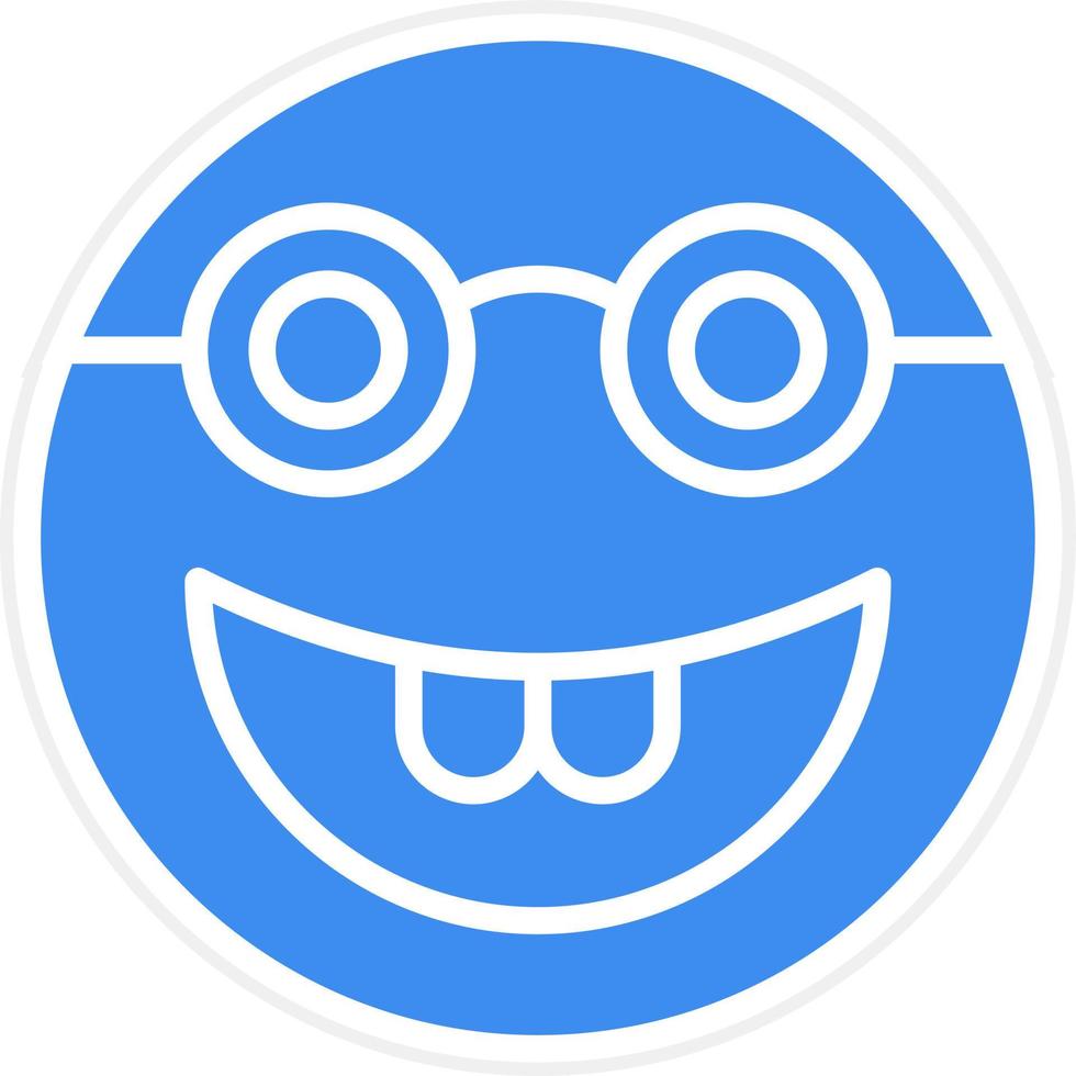 Nerd Icon Style vector