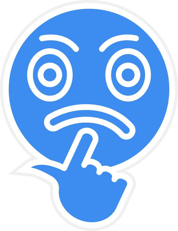 Confusing Icon Style vector