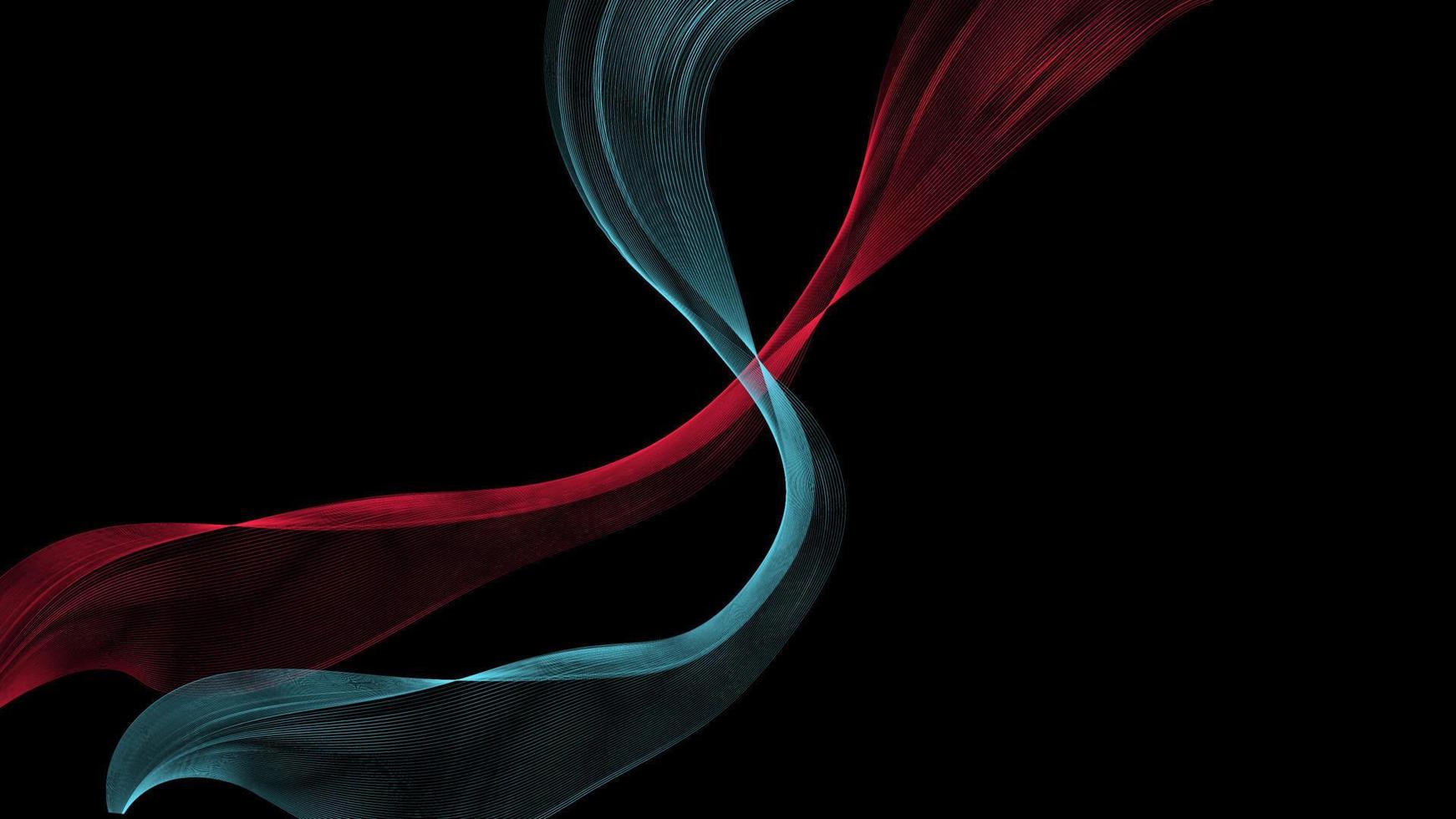 abstracto rojo y azul hermoso digital moderno mágico brillante energía eléctrica láser neón textura con líneas y ondas rayas, fondo vector
