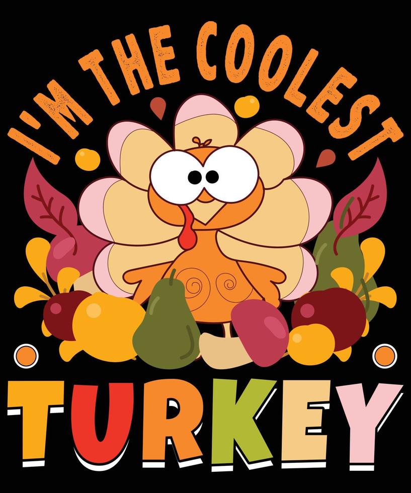 Thanksgiving T shirts Design vector