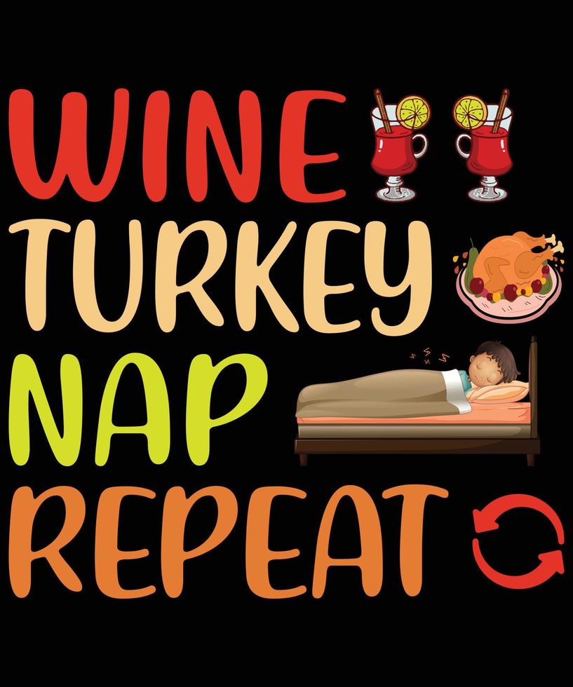 Thanksgiving T shirts Design vector