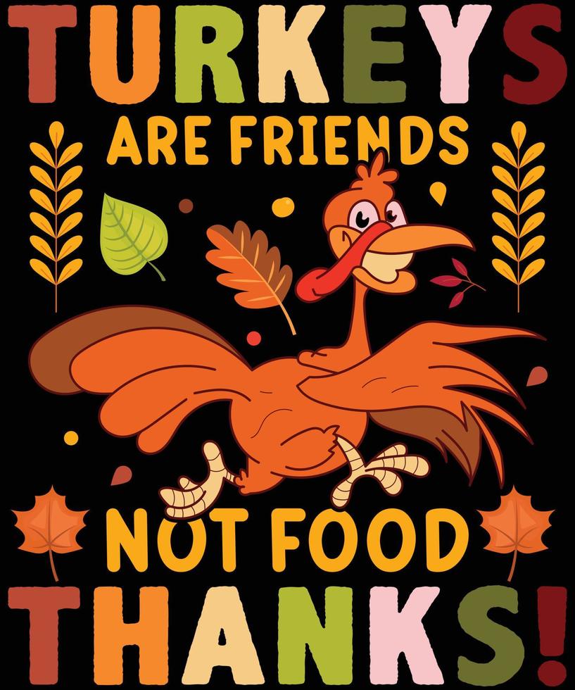 Thanksgiving T shirts Design vector