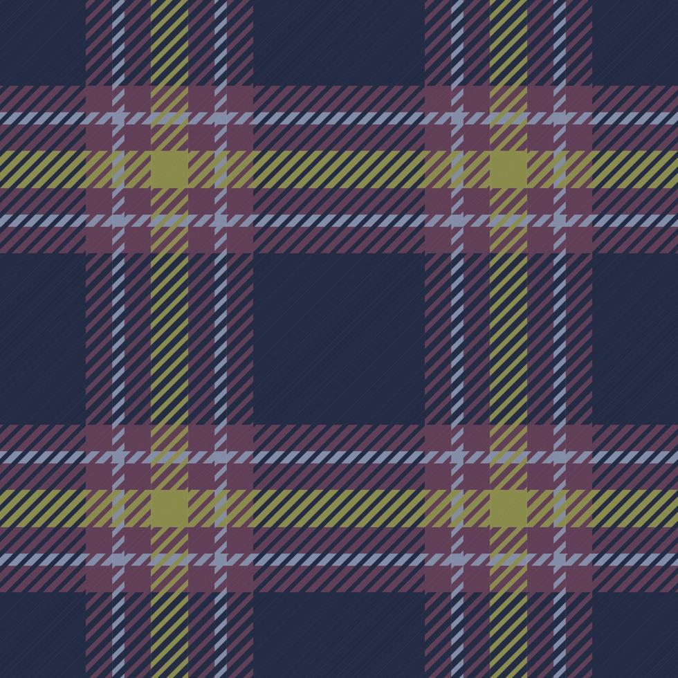 Dark violet and white plaid pattern seamless vector, tartan check plaid for scarf, poncho, blanket, or other modern fabric designs vector