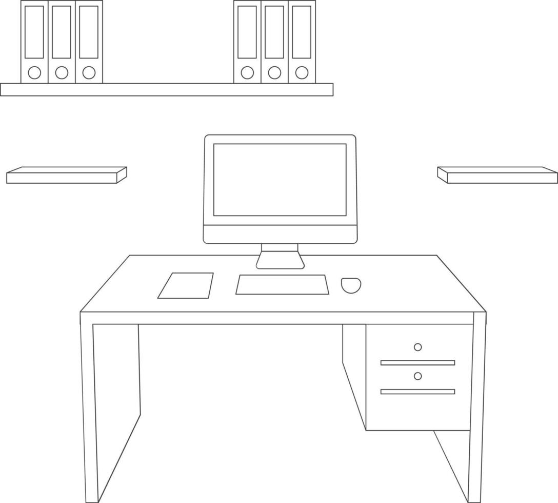 espacio de coworking, ilustración conceptual. jóvenes, hombres y mujeres independientes que trabajan en computadoras portátiles y computadoras en casa. vector