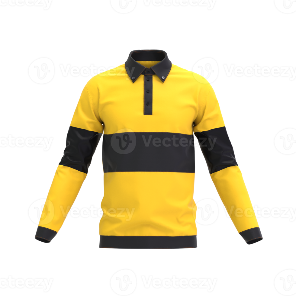 Poloshirt 3d realistisch png