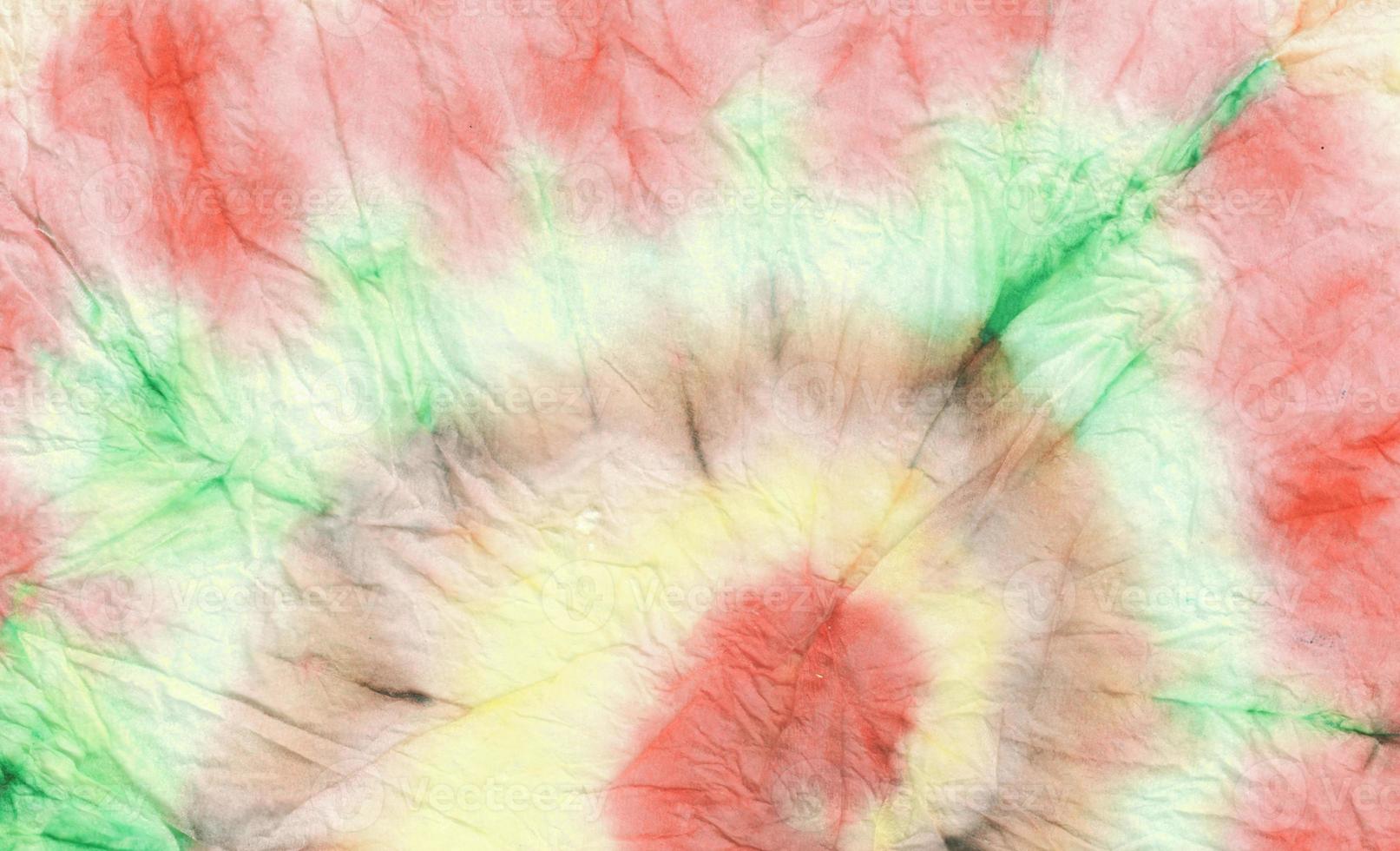 Multicolor Watercolor Batik Repeat. Ink Boho photo