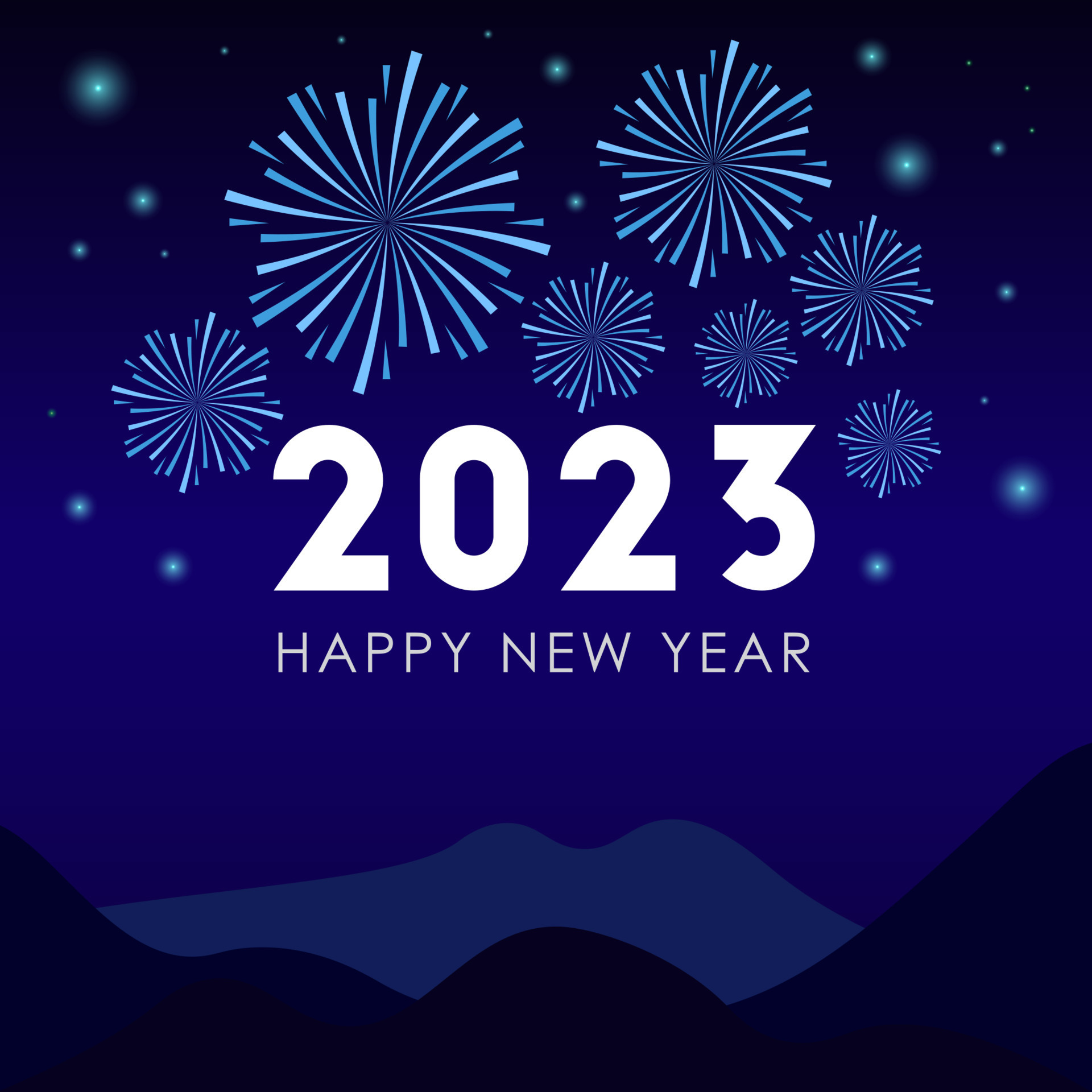 2023新年快樂圖