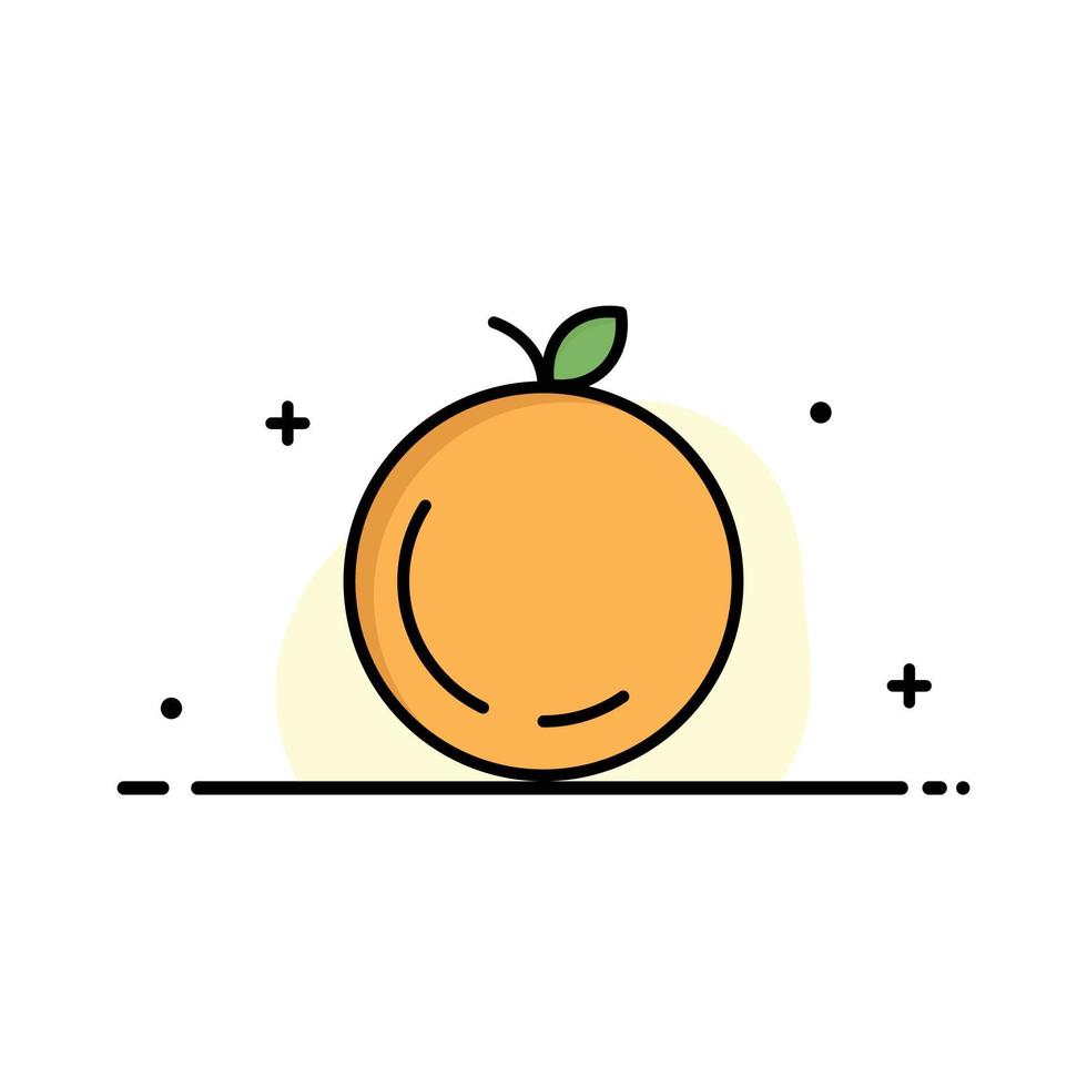 Apple China Chinese Business Logo Template Flat Color vector