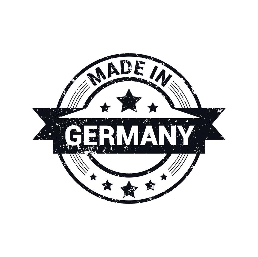 Germany stamp design vector