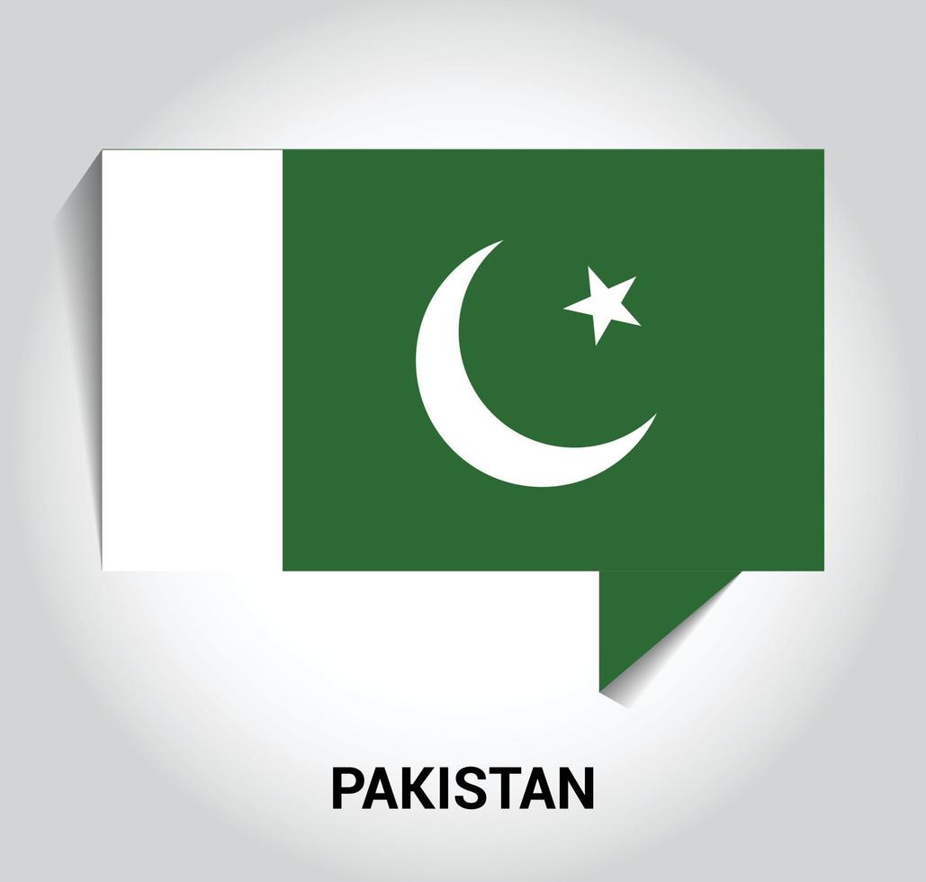 Pakistan flags design vector 13283586 Vector Art at Vecteezy