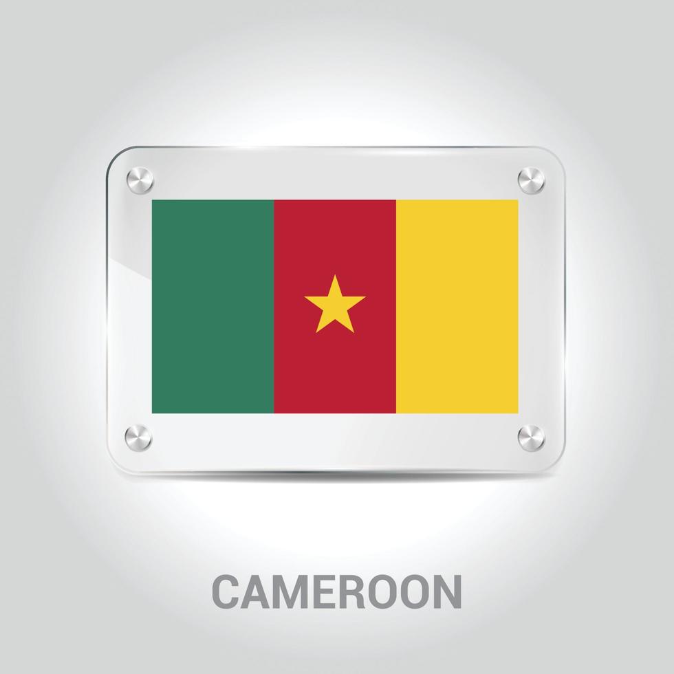 Cameroon flag design vector