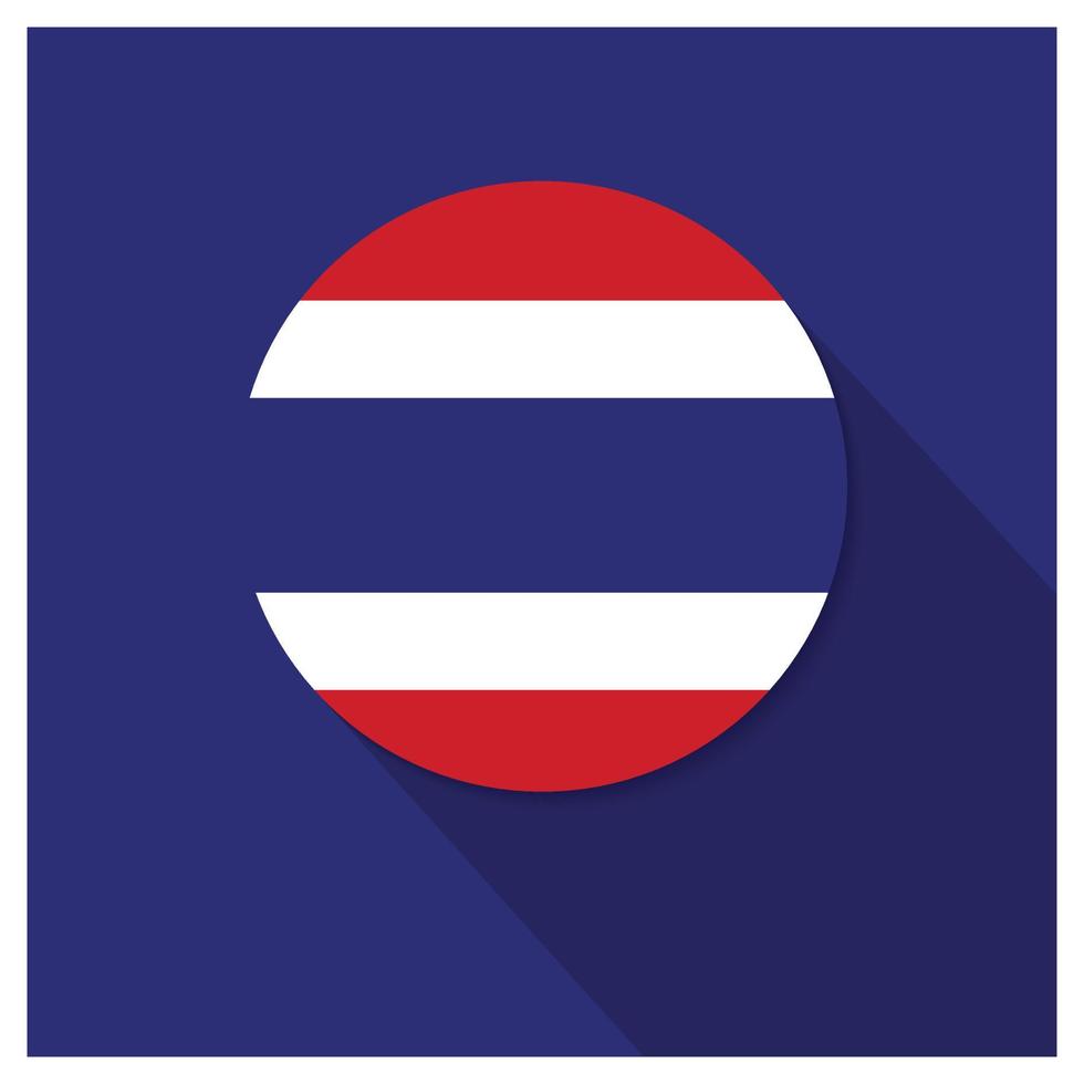 Thailand flag design vector